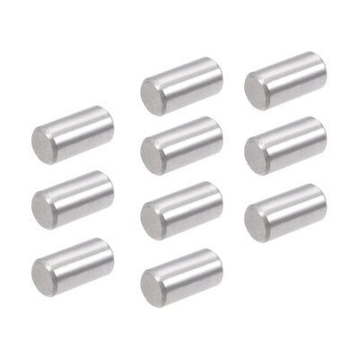 #ad 10pcs 10mm x 20mm Dowel Pin 304 Stainless Steel Shelf Pin Fasten Elements $16.79
