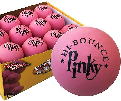 #ad Premium Rubber Ball 24 Balls Pack Pinky Bouncy Ball Colorful Display Box and ... $41.38