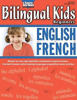 #ad Bilingual Kids Beginners: English French Resource Book Paperback GOOD $29.11