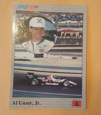 Indy 500 Champion Al Unser Jr. 1991 A amp; S Racing card # S1 $4.99