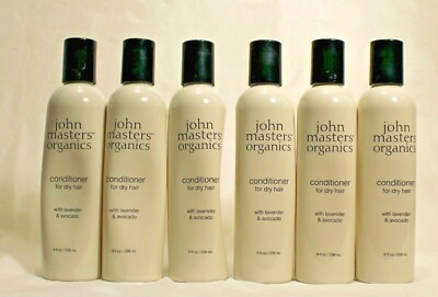 #ad Lot of 6 John Masters Organics Conditioner for Dry Hair 8 fl oz Lavender Avocado $34.19