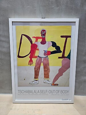 #ad TSCHABALALA SELF Out of Body Poster Signed Art $4900.00