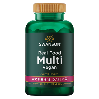 #ad Swanson Real Food Multi Women#x27;s Daily Vitamin Vegetable Capsules 90 Count $26.21