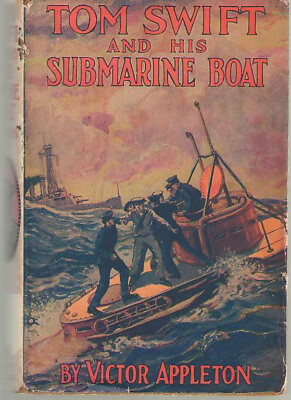 #ad Tom Swift #4 And his Submarine Boat by Victor Appleton Hardback in DJ $40.00