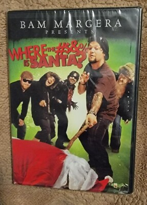 #ad Bam Margera Presents Where the #$amp;% is Santa? DVD 2008 $2.99