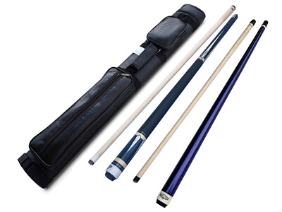 #ad #ad Champion ST14 Black Brown Grey Blue Pool Cue Stick with two shafts2 extra tips $179.55