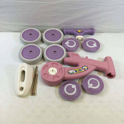 #ad Bellochiddo Toddler Purple 4 EVA Silent Wheels Balance Bike 12 24 Month Used $38.24