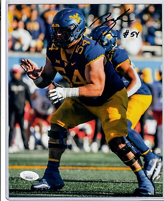#ad Zach Frazier West Virginia Mountaineers Signed 8x10 Photo #1 Pittsburgh Steelers $29.99