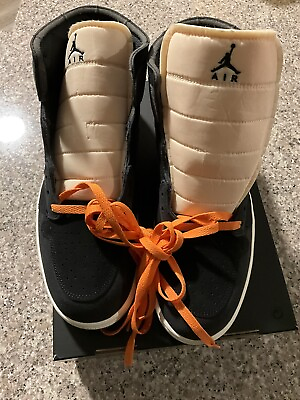 #ad Nike Air Jordan 1 Mid SE Craft Olive Orange Black Halloween Size 12.5 $159.99