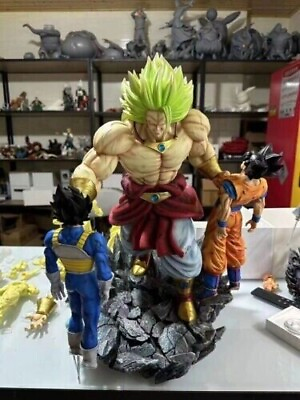Dragon Ball Z Vegeta Son Goku Broli Anime Action Figure Statue Model Toys Gift $25.88
