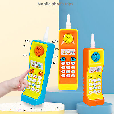 #ad Mobile Phone Toy Early Educational Parent child Cell Phone Toy with 5 Songs $9.23