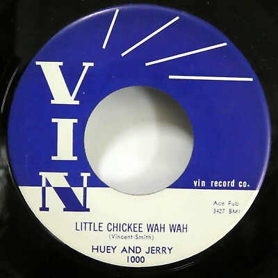 #ad HUEY and JERRY 45 Little Chickee Wah Wah I Think You Jiving Me VIN VG g101 $24.00