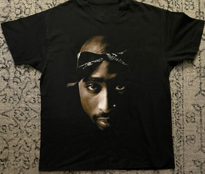 #ad 2pac Tupac Face T Shirt Short Sleeve Cotton Tshirt Cotton Shirt Unisex hot shirt $18.99