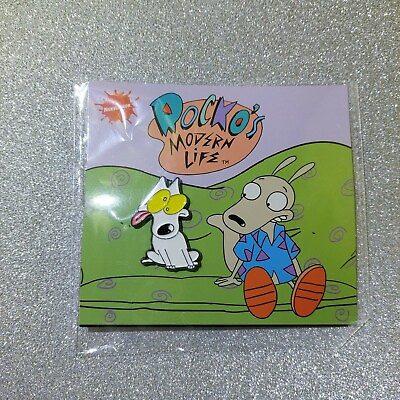 Nickelodeon The Nick Box Rocko#x27;s Modern Life Spunky Enamel Pin Nicktoons Dog $19.99