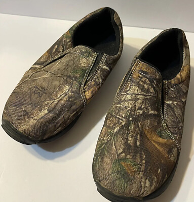 #ad Game Winner Real Tree camo slipon shoes youth 2D $8.99