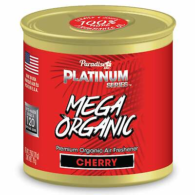 #ad 1 Paradise Mega Organic Air Freshener Fiber Can Long Lasting Aroma Scent Cherry $9.79