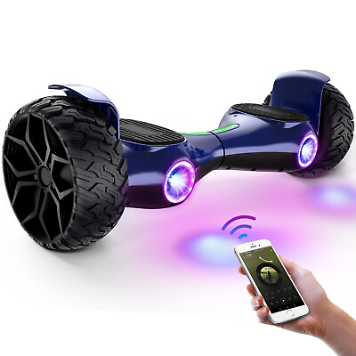 #ad 8.5quot; Hoverboard Off road Bluetooth Electric Self Balance Scooter no Bag for kids $199.99