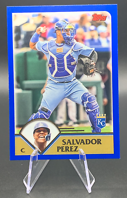 #ad 2023 Salvador Perez SP #229 Topps Archives Blue Border Kansas City Royals $2.50