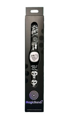#ad Disney Parks Nightmare Before Christmas Jack amp; Sally Magic Band Plus Unlink New $46.66