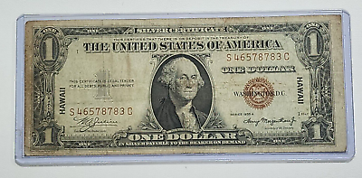 #ad 1935 A $1.00 Brown Seal Hawaii 675 $45.00