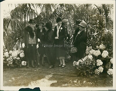 #ad 1926 The Pres amp; Her Committee At Annual Bronx Zoo Lawn Party Event Photo 8X10 $19.99