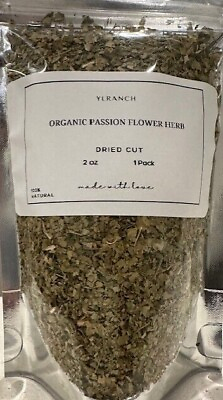 #ad Organic Passion Flower Herb Cut Farm Fresh Packed USA Free Ship $38.95