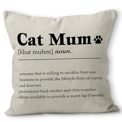 #ad Cat Mom Gifts Pillow Covers 18x18Cat Throw PillowsCat Mom Gifts for $18.21