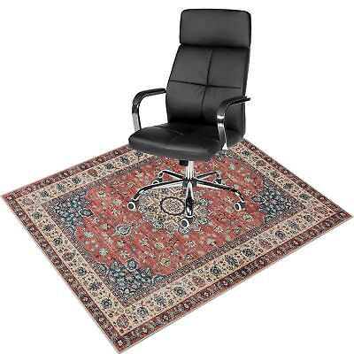 #ad Chair Mat for Hardwood Floor 48quot;x60quot; Desk Chair Mat for Hard Floors Anti Sl... $56.04