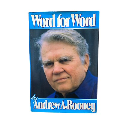 #ad Word for Word Hardcover By Rooney Andrew A. GOOD $5.97