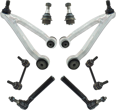#ad Front Control Arm Ball Joint Sway Bar Link Tie Rod Steering Suspension Kit 8Pc C $339.99