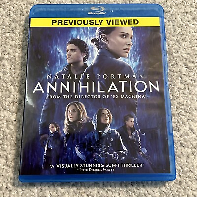 #ad Annihilation On Blu ray Disc starring Natalie Portman $5.99