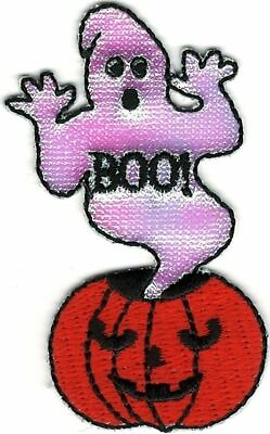 #ad Ghost Jack o Lantern Pumpkin Halloween patch $2.49