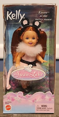 #ad Mattel Barbie Kelly Swan Lake Kerstie Merry Mouse Doll 2003 MISB $24.75