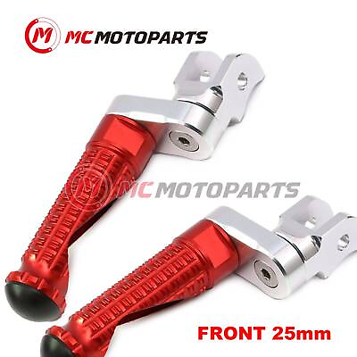 #ad For Ducati Monster S4RS 06 08 07 MPRO 25mm Lowering RED Rider Foot Pegs $58.12