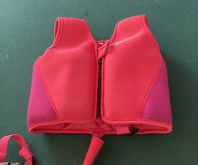#ad Genwiss Kids Life Jacket Vest. Size Small. Pink amp; Purple. In Great Condition $14.99