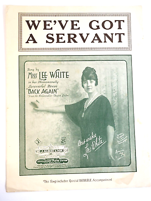 #ad We#x27;ve Got a Servant Clay Smith Feat. Lee White OZ Variant 1919 AU $40.00
