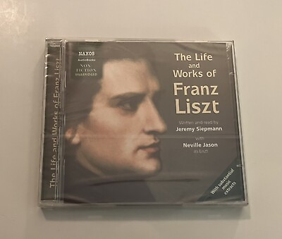 #ad Siepmann Jeremy Life amp; Works of Franz Liszt CD Brand New Sealed $10.00