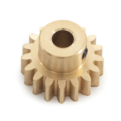 #ad 17T Brass Motor Gear Golden Pinion Cogs for Axial 1 10 RBX10 Ryft RC DIY Upgrade $13.38