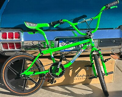 #ad 1987 gt pro freestyle tour Dayglo Green $4950.00