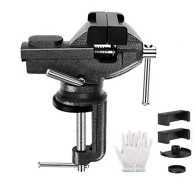 #ad Home Table Vise Universal Rotate 360° Work Clamp On Vise golf club vise clamp... $47.31