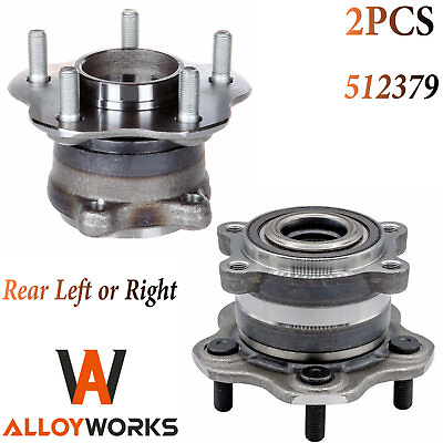 #ad 2PCS Rear Wheel Hub Bearings for 09 2020 Nissan 370Z INFINITI Q50 Q70 3.7L $72.99