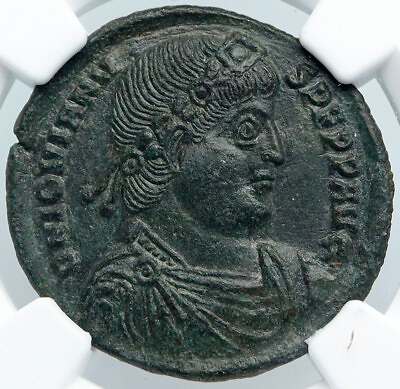 #ad JOVIAN Authentic Ancient 363AD Thessalonica AE1 Genuine Roman Coin NGC i88899 $3058.65