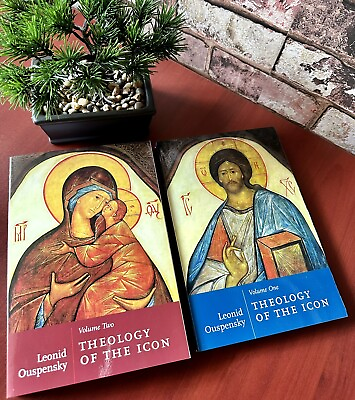 #ad THEOLOGY OF THE ICON BY LEONID OUSPENSKY VOLUME 1 2 1992 SVS PRESS C $87.95