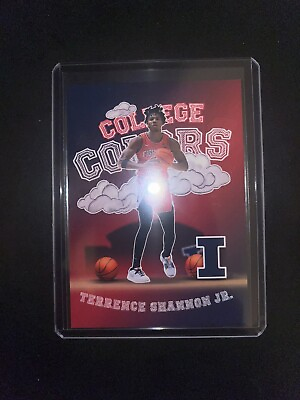 #ad Terrence Shannon Jr 2023 2024 Onit Athlete Champion Colors Fighting Illini $3.00