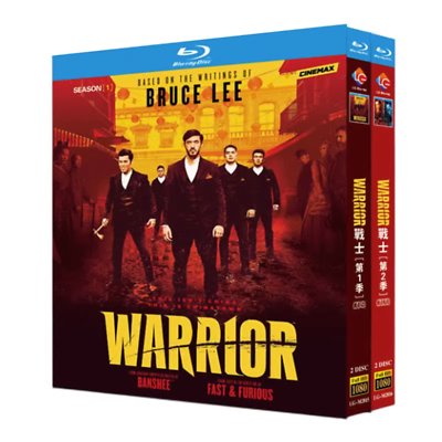 #ad Warrior Season 1 2 2020 Brand New Boxed Blu ray HD TV series 4 Disc All Region $29.71