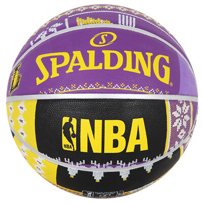Spalding NBA LA Lakers Basketball Official Game Ball Size 7 29.5quot; 83 640Z $54.99
