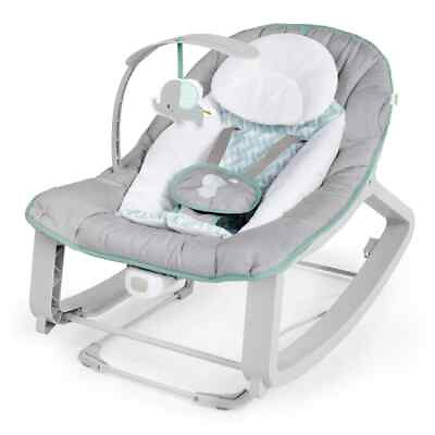 #ad Ingenuity Keep Cozy 3 in 1 Grow with Me Baby Bouncer Rocker amp; Toddler Seat $46.99
