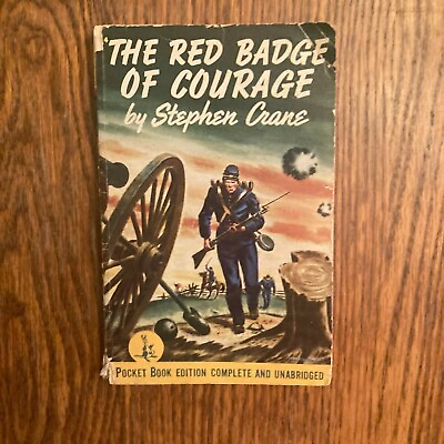 #ad The Red Badge of Courage by Stephen Crane 1951 Paperback GOOD $3.00