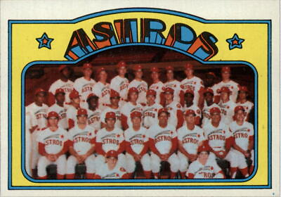 #ad 1972 Topps #282 Houston Astros TC EX MT $1.20