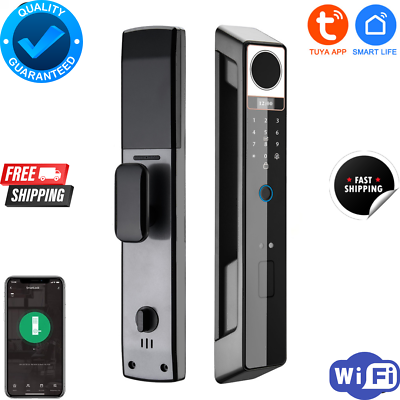 #ad Fully Automatic Smart Door Lock TUYA WIFI Remote Unlock Temporary Password $296.98